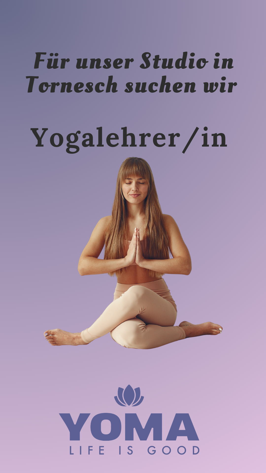 Yogalehrer gesucht im Yoma Studio Tornesch